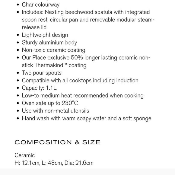 Our Place Mini Always Pan 3-PC Set Thermakund Nonstick - Picture 6 of 8